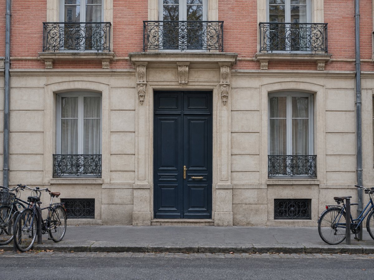 Façade de l'immeuble du cabinet, 24 rue de Metz