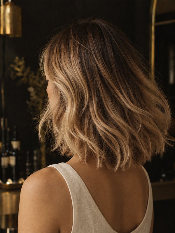 Contouring blond réalisé à l'Atelier