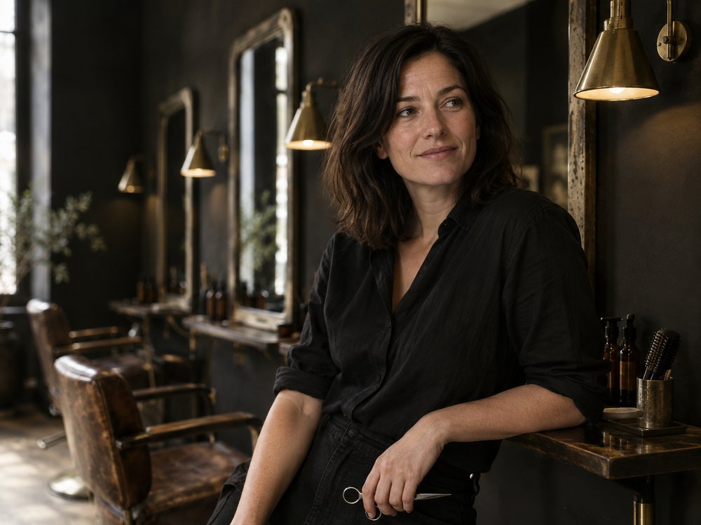 Solène, coloriste et fondatrice de l'Atelier