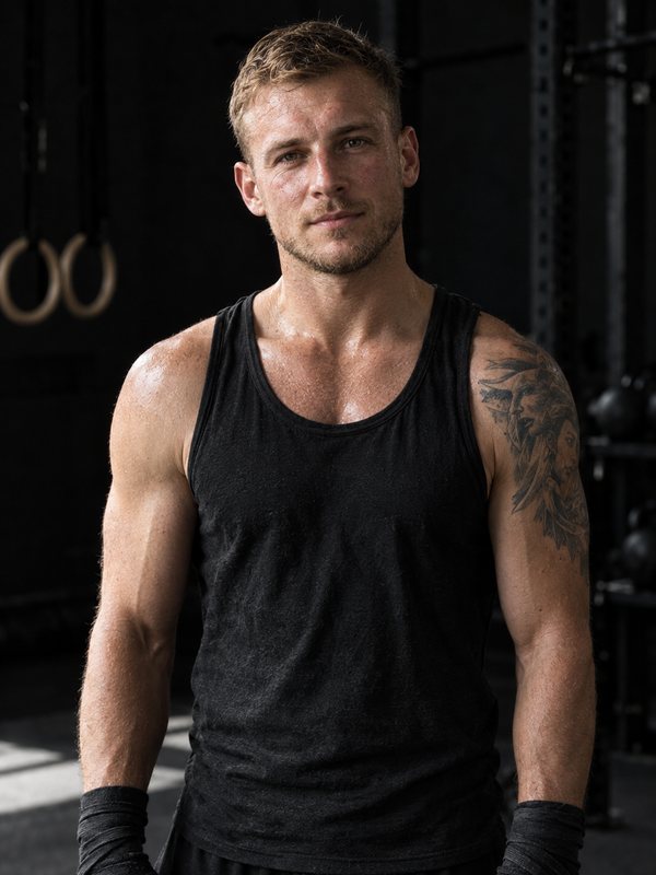 Portrait de Tom, coach du studio